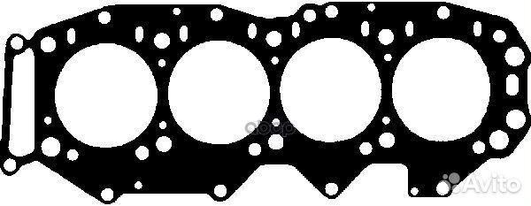 CH5552H прокладка гбц Mazda MPV/B2500 2.5D/2.5