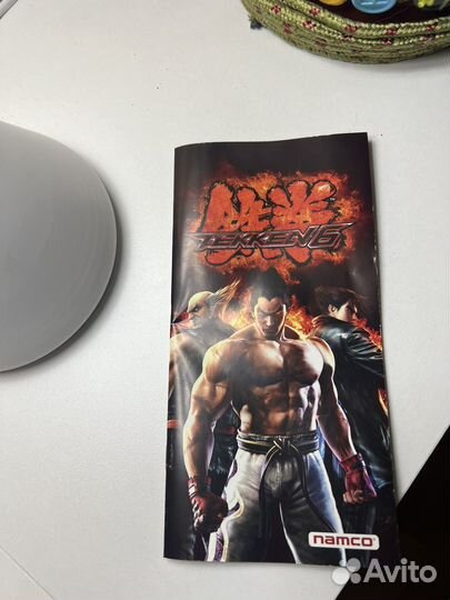 Tekken 6 PSP manual мануал