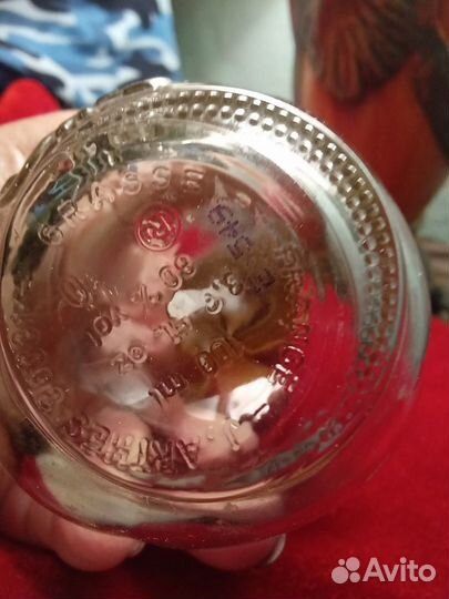 Одеколон винтаж чёрный ларец. Духи Grasse