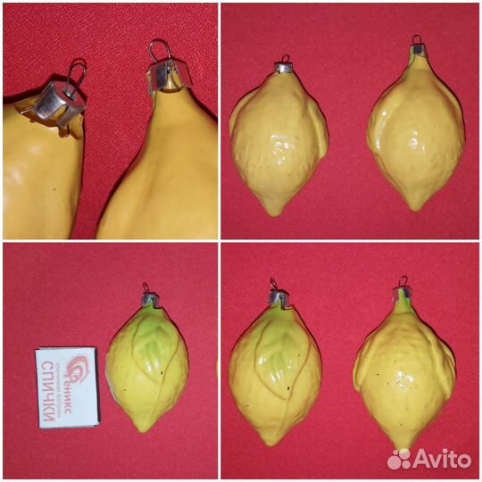 Ёлочные фрукты-овощи и сосульки