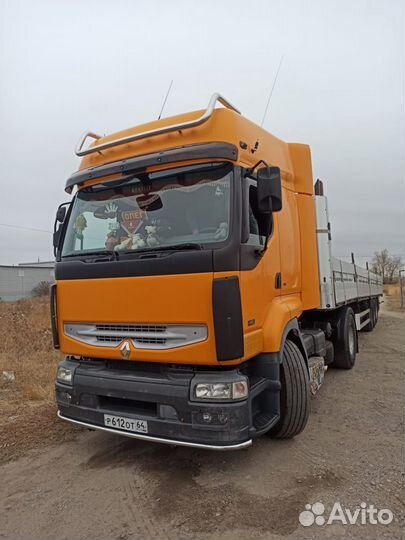 Защита переднего бампера 42 мм Renault Premium