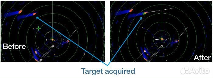 Furuno Рлс FR-10 и FR-12 с цветным жк-дисплеем