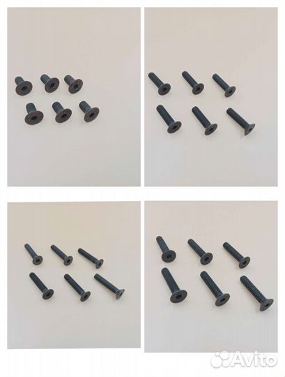 Винты, саморезы,зажимы и стопоры колес,гайки