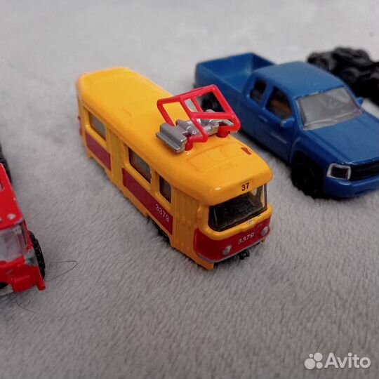 Машинки детские металлические пакетом