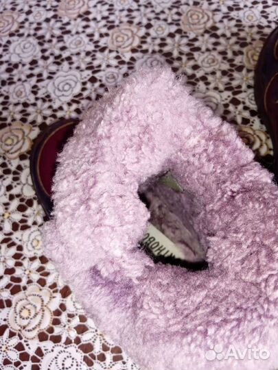 Ботинки сапоги зимние натуралка 24р