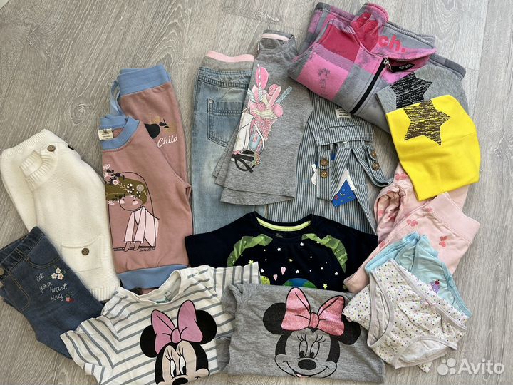 Вещи пакетом на девочку