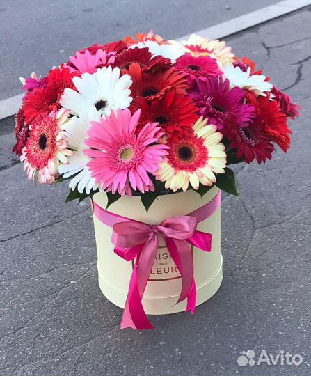 Композиция из гербер