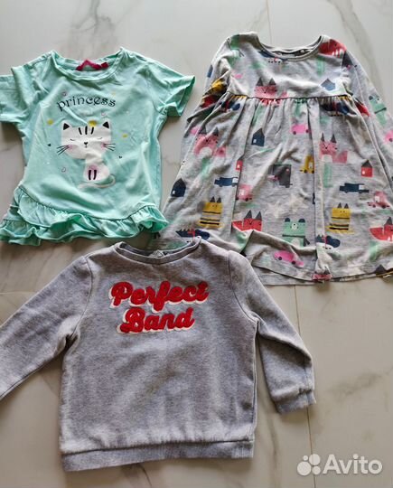 Вещи пакетом 98 на девочку