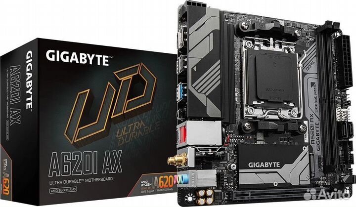 Материнская плата Gigabyte A620I AX