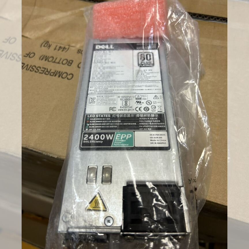 [0KKP69] Блок Питания Dell Epp 2400w 0kkp69 D2400e-S2