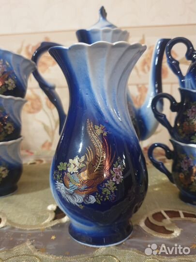 Сервис синий кобальт 12 предметов