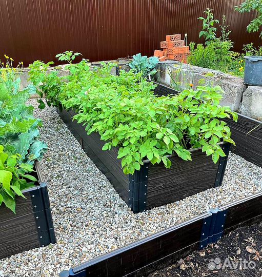 Грядки из дпк