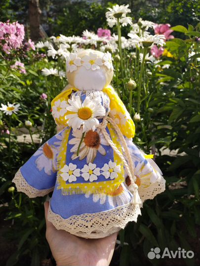 Обережная кукла - Ромашка славянская народная