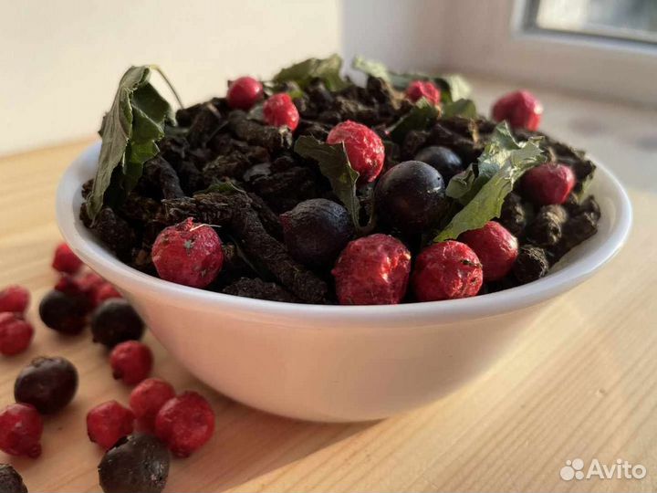 Иван чай со смородиной 500 грамм, полезный чай