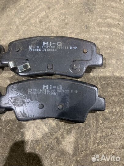 Колодки Hyundi Solaris 10-14г