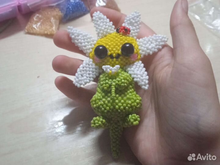 Амигуруми из бисера ручной работы