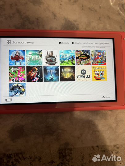 Nintendo switch lite 128Gb + 32gb новая чипована