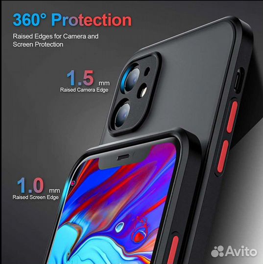 Магнитный чехол MagSafe iPhone 13 12 14 11 XR