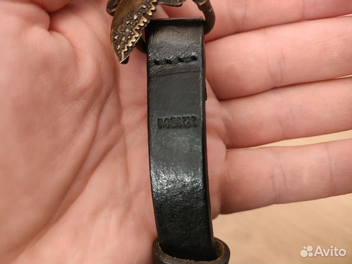 Ремень женский натуральная кожа бу