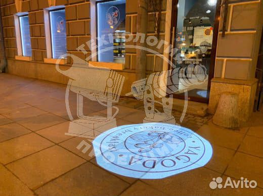 Современные LED проекторы для рекламы