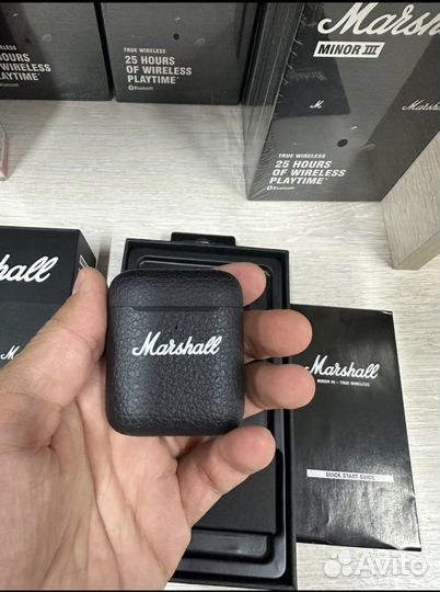 Беспроводные наушники marshall minor