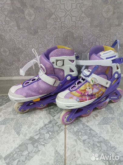 Роликовые коньки детские раздвижные