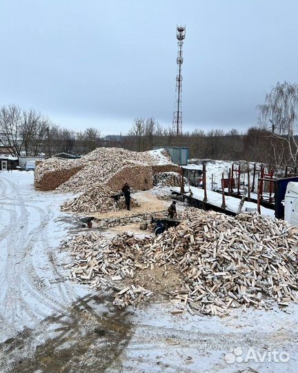 Дрова березовые колотые