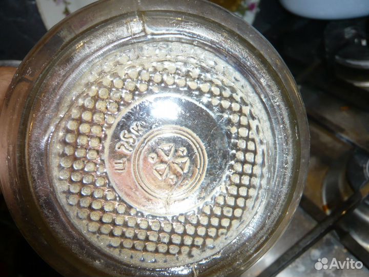 Старый граненный графин 1,5 литра СССР