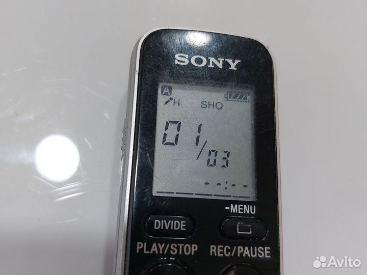 Диктофон sony