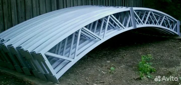 Фермы арочные для навесов