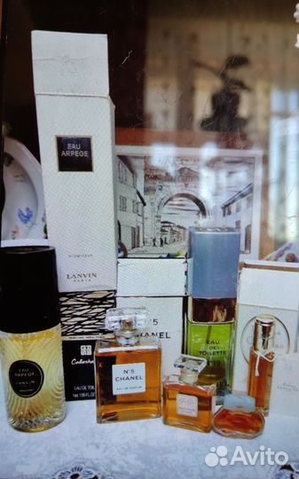 Духи винтаж chanel 5,19,Cabochard,Arpege lanvin