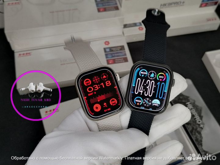 Часы Apple Watch 9 новые 2024+ Amoled экран