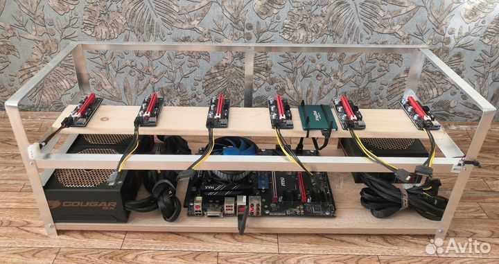 Сборка, настройка, сопровождение майнинг ферм