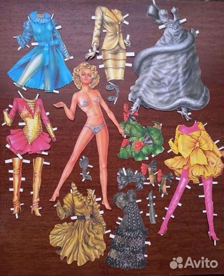 Бумажные куклы из 90 х годов
