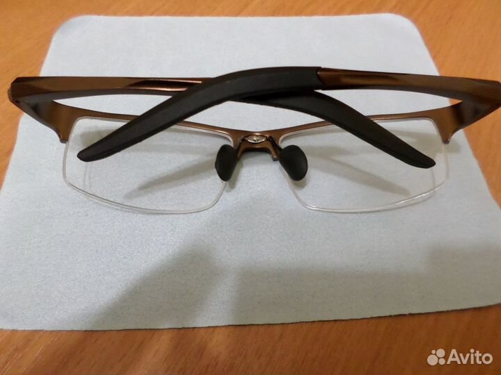 Оправа элитные крутые очки мужские цв. коричневый