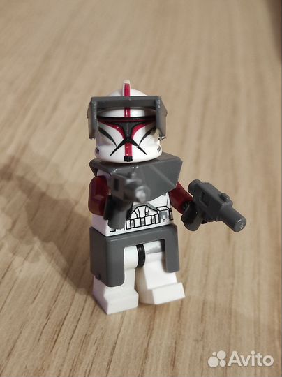 Lego Star Wars минифигурка коммандер Фокс аналог