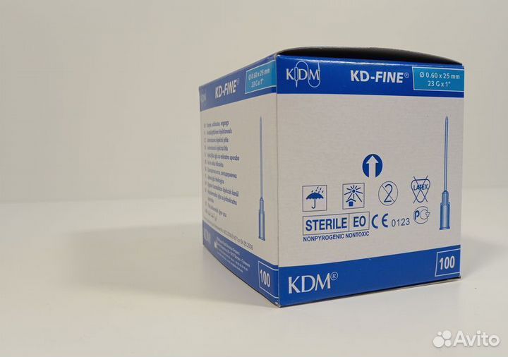 Иглы иньекционные 23G