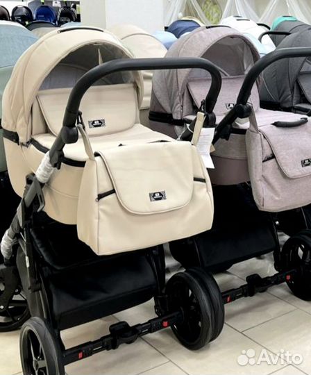 Коляска Adamex Rico и др 3,2в1. Как новые