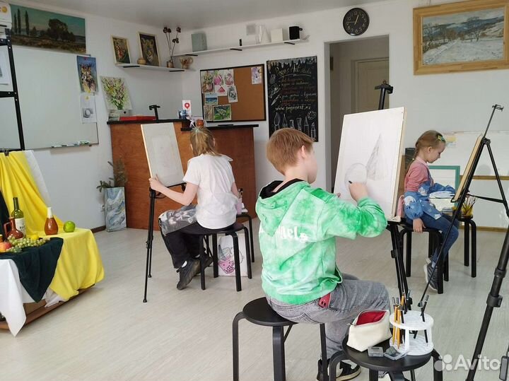 Мастер-классы, курсы по живописи и рис., репетитор