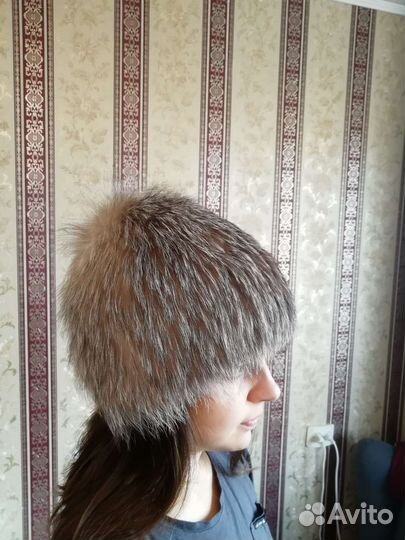 Шапка зимняя меховая женская