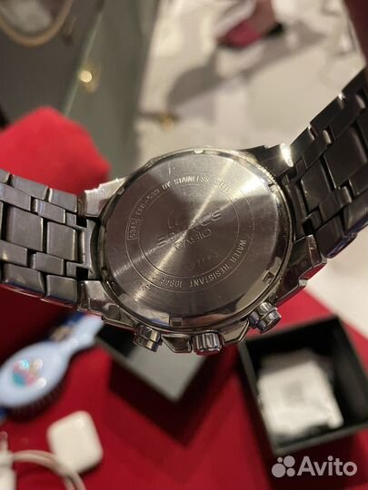Часы casio edifice EFR-539BK-1A2