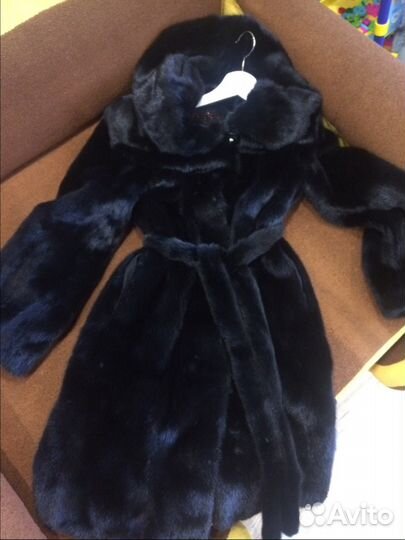 Шуба норковая блэкглама
