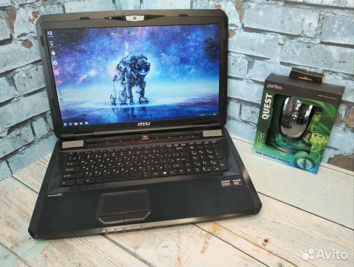Игровой MSI 17.3 Full HD/ RAM 12/ SSD 512