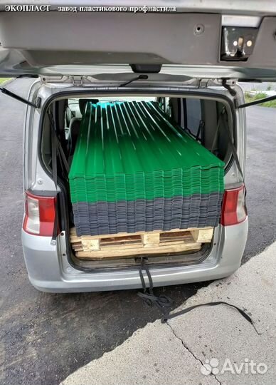 Профлист пэт новый от производителя пластмас. h-57