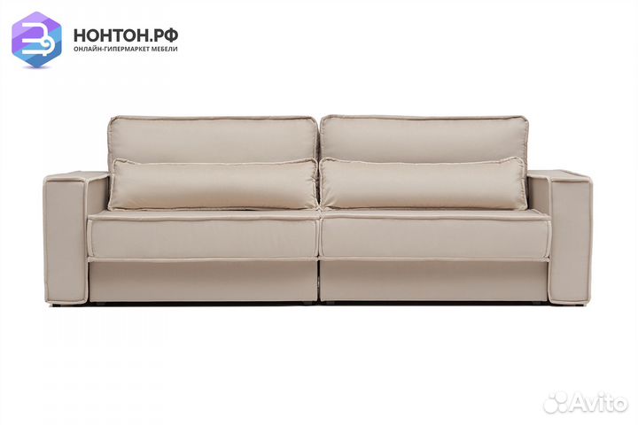 Диван тик-так Сохо 3-х местный бежевый