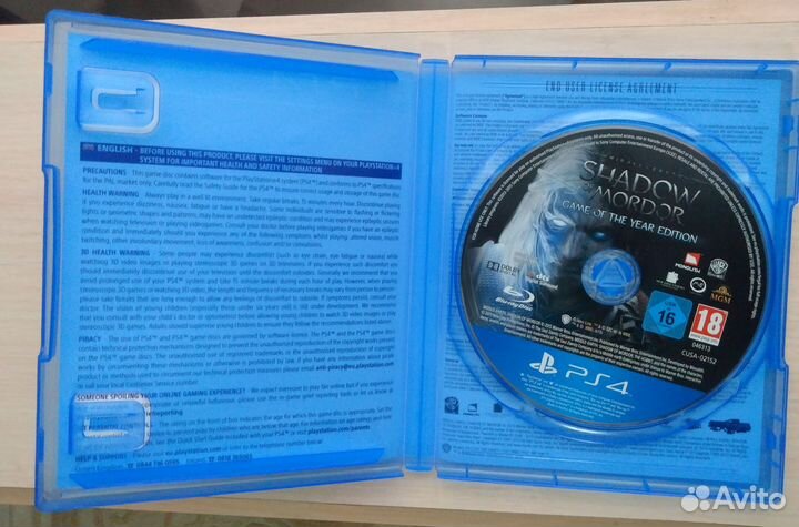 Тени мордора ps4