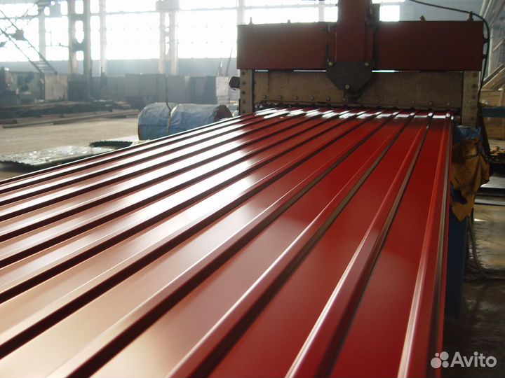 Профнастил оцинкованный и окрашенный