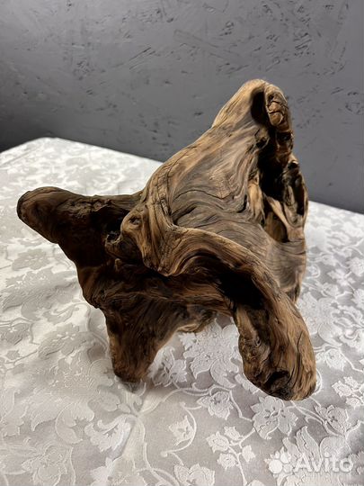 Коряга в аквариум