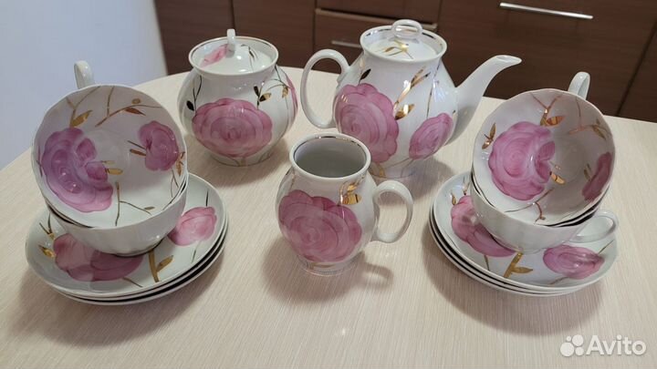 Сервиз чайный Дулево СССР на 6 персон