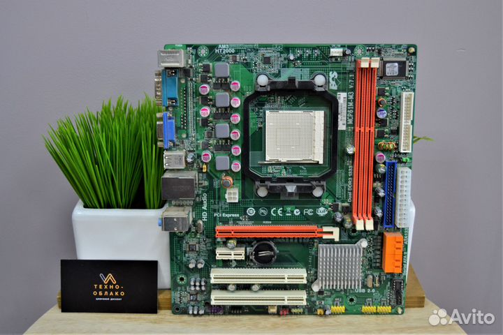 Мат плата ECS MCP61M-M3 (sAM3)